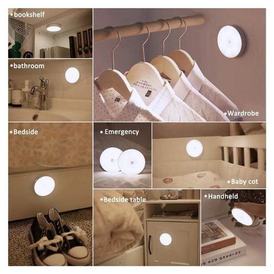 LUZ LED CON SENSOR DE MOVIMIENTO
