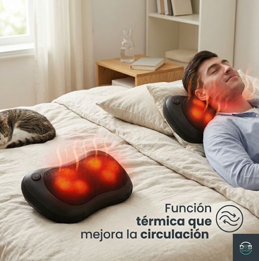 Masajeador Almohada De Doble Hélice