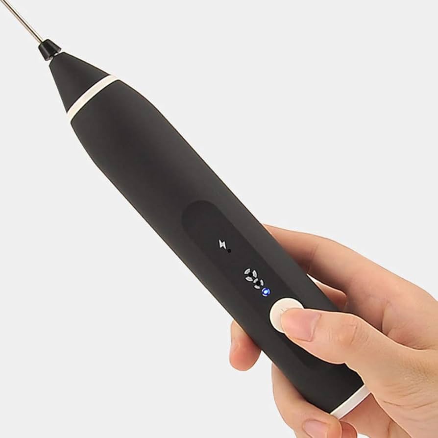 Mini Batidor Revolvedor De Cafe Recargab