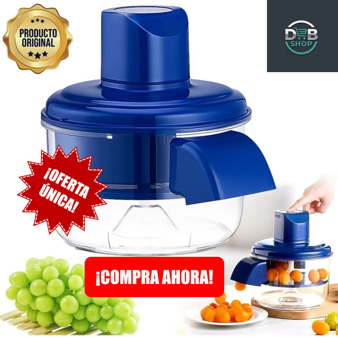 Pelador Eléctrico De Frutas Azul