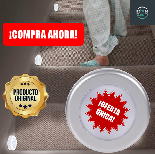LUZ LED CON SENSOR DE MOVIMIENTO